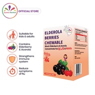 Elderola Berries Chewable (Elderberry & Acerola) For Kids & Adult