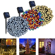 50/100/200 LED 8 Modes Solar String Lights for Outdoor Indoor Gardens Homes Party