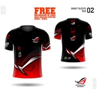 Jersey eSports Rogue T-shirt Gamer Republic Shirt Asus Gamer