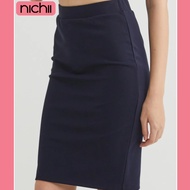nichii Basic Office Pencil Skirt (S8A130-B)