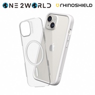 RhinoShield Mod NX Magnetic Modular Protective Transparent Case iPhone 15 6.1" 11ft Drop Protection Cover Full Coverage