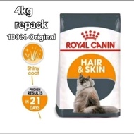 Royal Canin Hair and Skin Care 4kg repack / makanan kucing royal canin repack / royal canin cat food