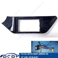 9 Inch Android Player frame 2DIN Head Car Radio Dash Frame Panel For 2018 CHERY ARRIZO GX