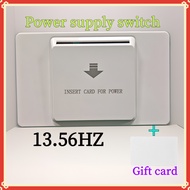 Rectangular Hotel Power Switch 13.56 HZ Power Switch 40A