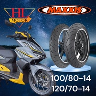 Tayar Honda Vario 160 Maxxis Victra S98 100/80-14 & 120/70-14 Tyre Maxxis S98St