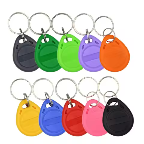 10/20pcs 125KHz Read-Only RFID TK4100 EM4100 Smart Proximity Keyfobs Smart Secure Door Entry Access 