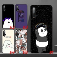 We bare bears Casing for Xiaomi Redmi 6 9A 7A Note 7 8 9 10 Pro Max Soft phone Case Cover