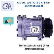 🔥READY STOCK 🔥PROTON SAGA BLM SD 7H15 12V PV6 COMPRESSOR (RECON)