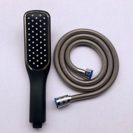 Hand-held shower head set universal shower head hand spray simple wall shower head white black gold shower head hand