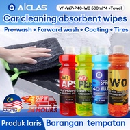 AICLAS Car wash liquid pre-wash polish water wax foam concentrated  cleaning agent car wash special 