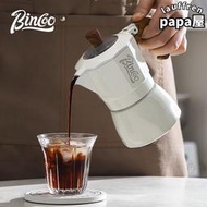 4R9ZBincoo雙閥摩卡壺多人份家用小型濃縮煮咖啡壺意式咖啡機咖啡