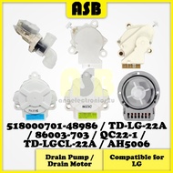 (1pc) ( Compatible : LG ) Washing Machine Drain Motor / Valve / Drain Pump / Motor Keluar Air