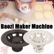 VIOLETLILAC Dumpling Bao Buns Mould, DIY ABS Baozi Making Mould, Homemade Flower Type teamed Stuffed