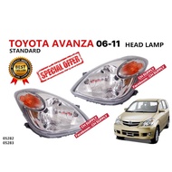 Toyota Avanza 2006-2011 Head Lamp (2nd Generation) Headlamp Light  (Original Design) TYC DEPO