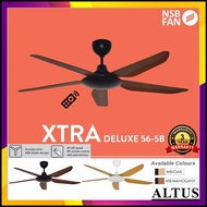 NSB FAN XTRA DELUXE 56'' 6 SPEED(FORWARD & REVERSE) WITH REMOTE CONTROL NSB CEILING FAN KIPAS SILING