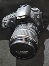 canon 20D + 佳能 17-85 IS USM EFS 17mm 85mm 17 85 1電一充 連肩帶 機 98%new 功能全正常 鏡 98%new 鏡片通透冇花冇霉微塵 送filter 