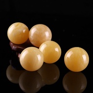 Chicken Oil Yellow Amber Loose Beads round Single Beads Multi Treasure Separator Beads DIY Buddha Be
