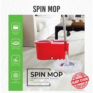 Spin Mop with Stainless Steel Basket &amp; Wheels Spinning Mops Free Mop Head Cleaning Tools Spin Mop Mop Bucket