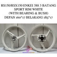 ENKEI 3 BATANG RS150 SPORT RIM SIAP BEARING & BUSH