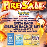 Pokemon Cards Illustration Contest 2024 Pack