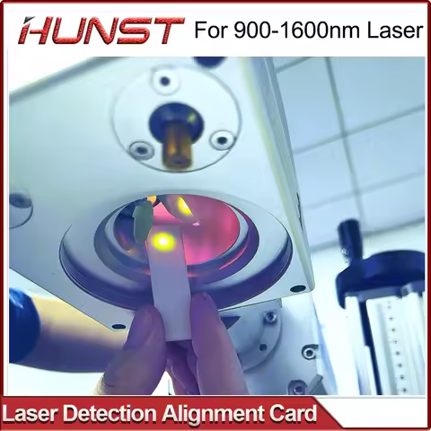 HUNST Fiber Laser Detection Alignment Card Infrared Dimmer Visualizer Calibrator Ceramic Plate For 9