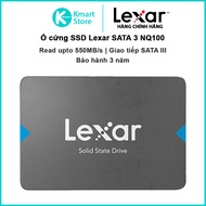 2.5 Hard Drive" Lexar NQ100 SSD | SATA 3 Communication | Read maximum 550MB/s |