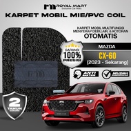 ROYAL MART Car Mat Premiummie for Mazda CX-60 2023-Present Full Set with Warranty