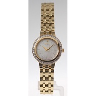 Citizen Ladies Eco-Drive Fashion Gold Watch with Mother of Pearl Watch EW9578-58D