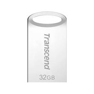 新風尚潮流【TS32GJF710S】 創見 32GB JF710 USB 3.1 霧面銀 金屬外殼 短版 隨身碟