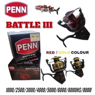 PENN BATTLE III 8000 REEL FISHING