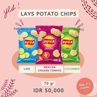Lays Potato Chips (Lime/ Mexican Chicken Tomato/ Cucumber)