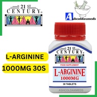 21st Century L-Arginine 1000mg 30 tablets