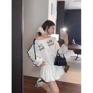 Autumn New Style Women's Bow-Knot Sweater Dress