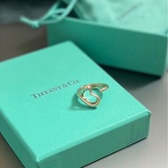 Tiffany & Co. Open Heart Ring elsa peretti US size 5