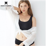 Keexuennl Bra No Steel Ring Seamless Underwear Big Breasts Small Underwear Gather Underwear Sleeping Underwear Ice Silk