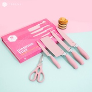 Libbens - Premium Diamond Knife Set - Pink