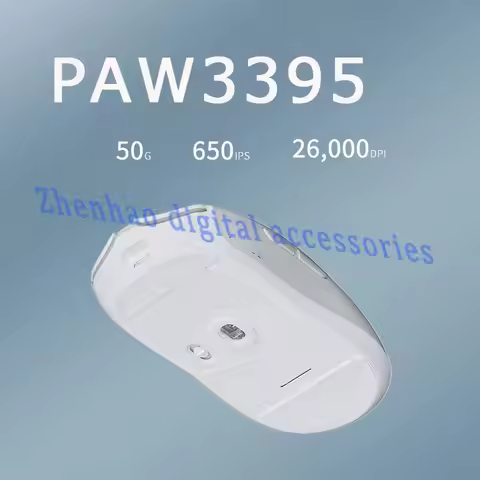 For AJAZZ AJ139 Pro Wireless Mouse with Feets PMW3395 26000dpi Professional Gaming Mouse for PC