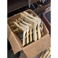 GANTUNGAN 100 Pcs Adult Wooden Clothes Hangers - Clothes Hangers containing 100 Pcs