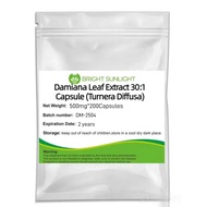 Damiana Leaf Extract 30:1 Capsule (Turnera Diffusa) Pure High Quality ，500mg*200Capsules