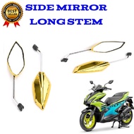 KYMCO krv 175-180 Motorcycle Side Mirror Long Stem Standard Size Color Gold.COD
