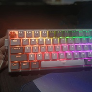 Red dragon K617 fizz RGB Gray red switch second like new