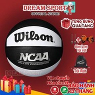 台灣現貨Wilson 7 碼籃球 - 專業防水  免費 Kim Pump  皮革網袋 12 個月  露天市集  全台最大