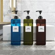 1000ml Soap Dispenser Bottle Large Capacity Lotion Dispenser Push Type Bathroom Shampoo Body Wash Bo