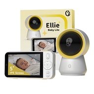 Ellie Baby Monitor with 5 inch IPS Screen - No WiFi, No App Needed built-in 6000mAh Battery Capacity