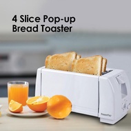 PowerPac Bread Toaster 4 Slice Pop-up Bread Toaster ( PPT04)