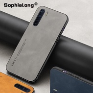 Luxury Leather Cases for OPPO Reno3 Reno 3 A91 CPH2043 CPH2001 CPH2021 Hard PC Back Phone Cover