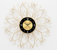 Minimalist Nordic Series Retro Clock Iron Art Hot Sale Morden Home Living Room Clocks Simple and Fas