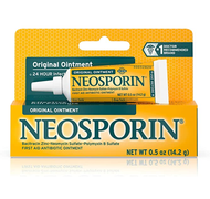 Neosporin ครีมดั้งเดิมสำหรับแผลถลอกและแผลปฐมพยาบาลและบรรเทาอาการปวด14.2กรัม/28.3กรัม