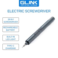 Glink Precision Electric Screwdriver Set 28 in 1 with Rechargable Battery, Type-C Charging