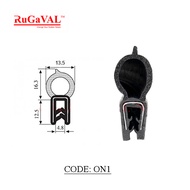 Edge Trim Rubber Seal I On 1 Edge Trim Rubber Seal I ON 1-27.5x10x50mtr I ON2-23x10x50mt  I Rubber B